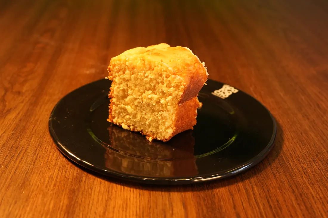 Panqué casero de elote