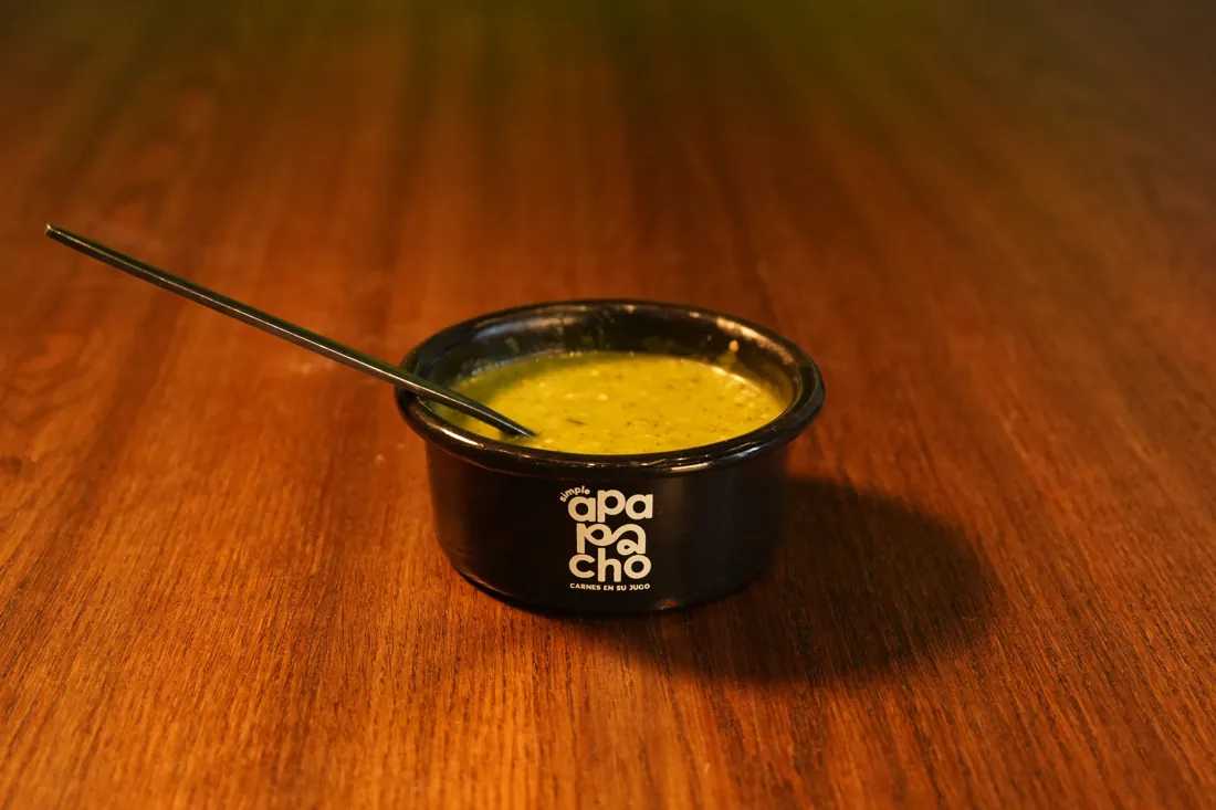 Salsa verde de la casa